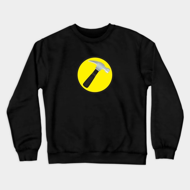 Captain Hammer - Nathan Fillian - Dr. Horrible Crewneck Sweatshirt by Chewbaccadoll